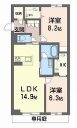 メゾン・ド・ジョウの物件間取画像